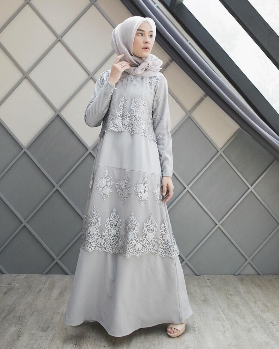 60+ Model Kebaya Muslim Modern Untuk Anak Muda
