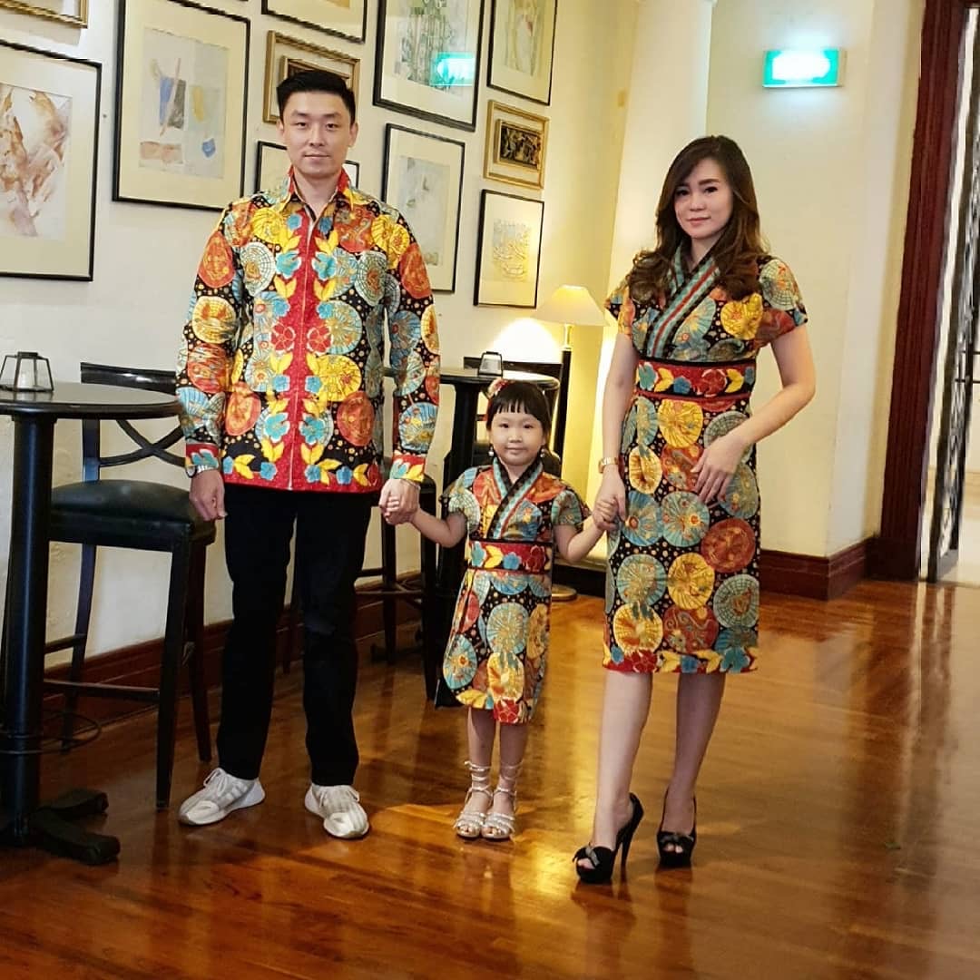Batik Couple Keluarga Kimono