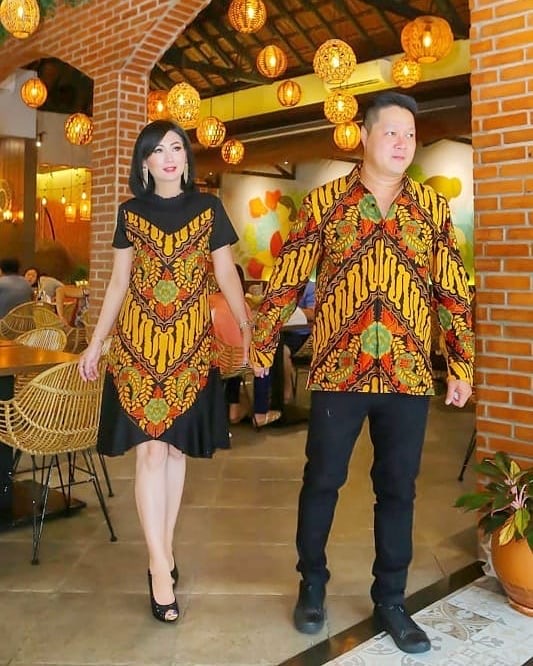 Batik Couple Parang Piramida