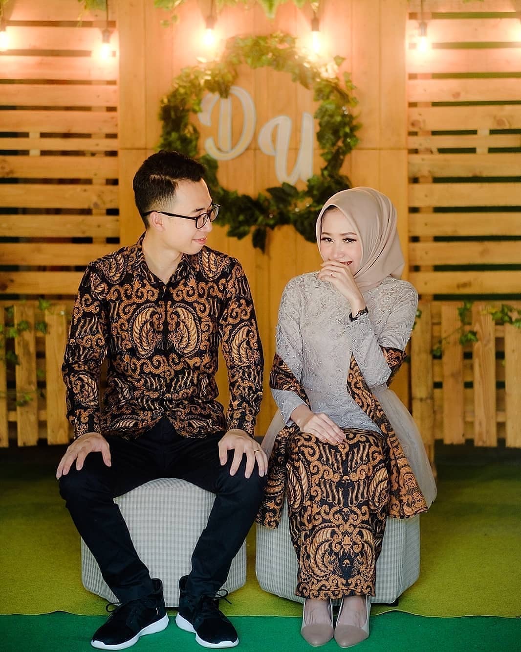 Model Batik Couple Motif Keraton