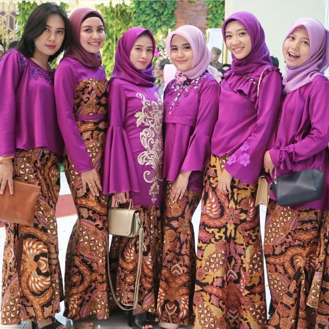 Model Kebaya Batik untuk Pesta Kondangan