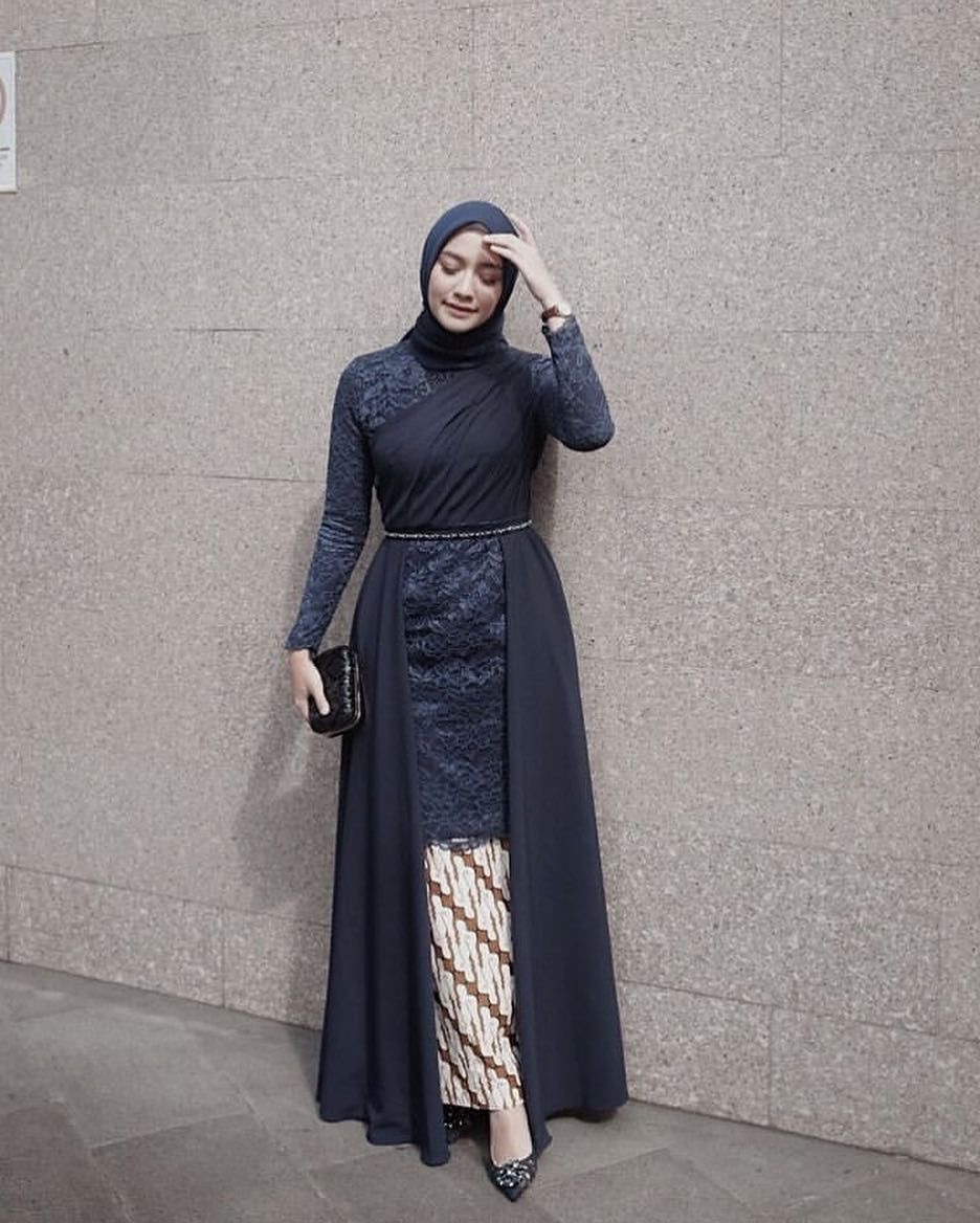kebaya kartini hijab semi formal