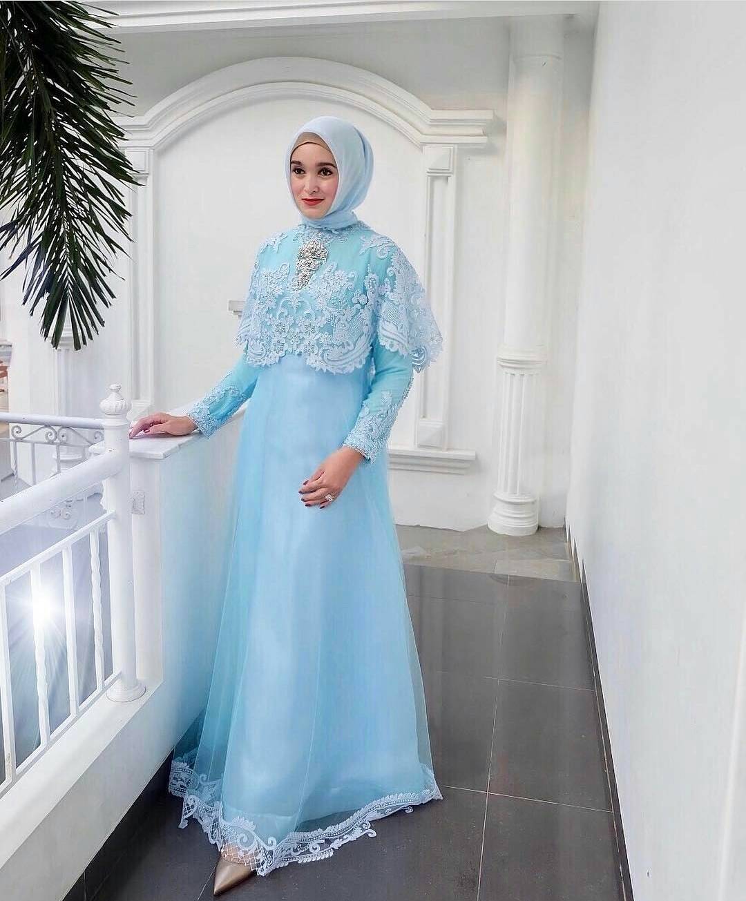 Model Gamis Brokat Elegan - Radea