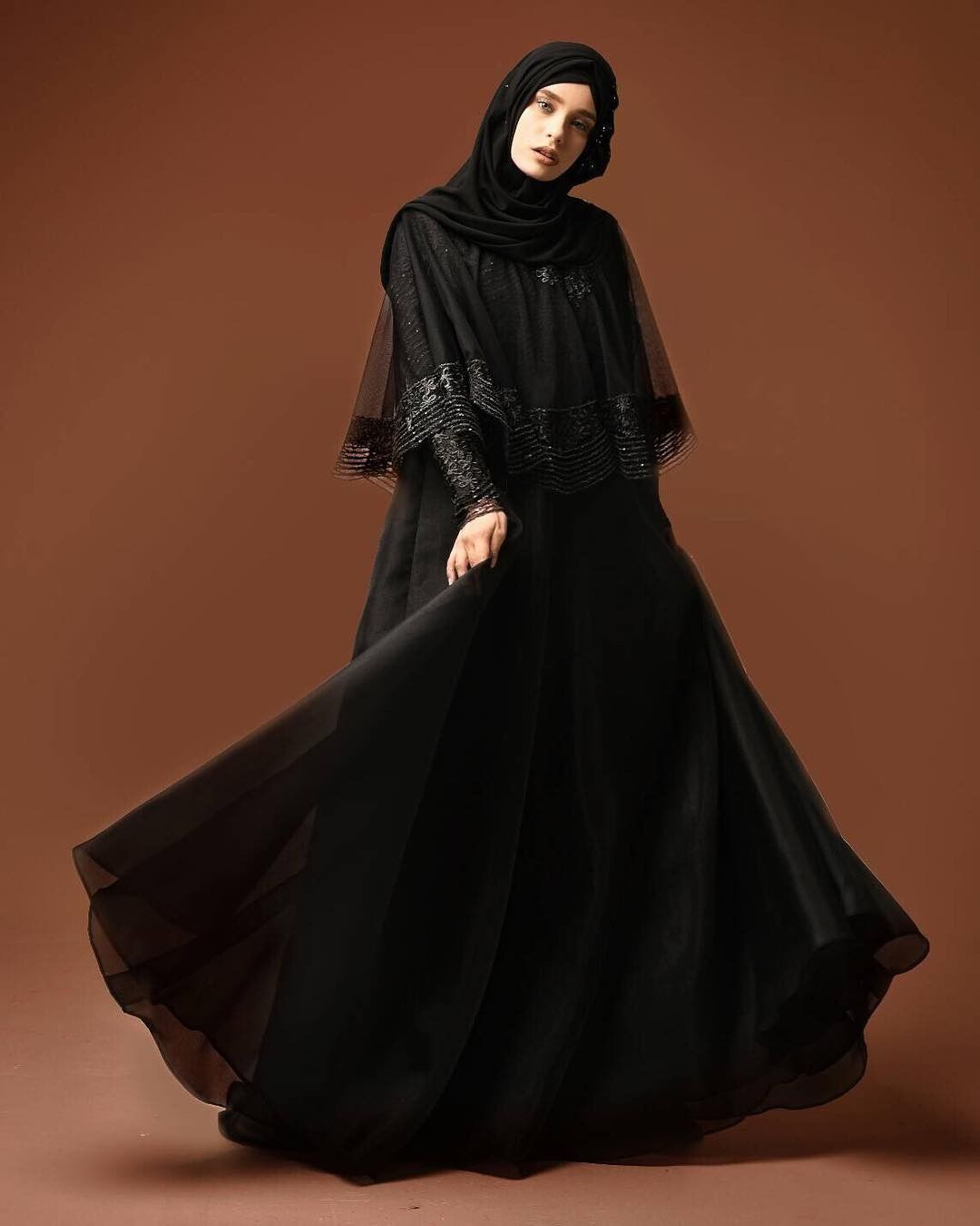 Gambar Baju Gamis Hitam Polos – bonus