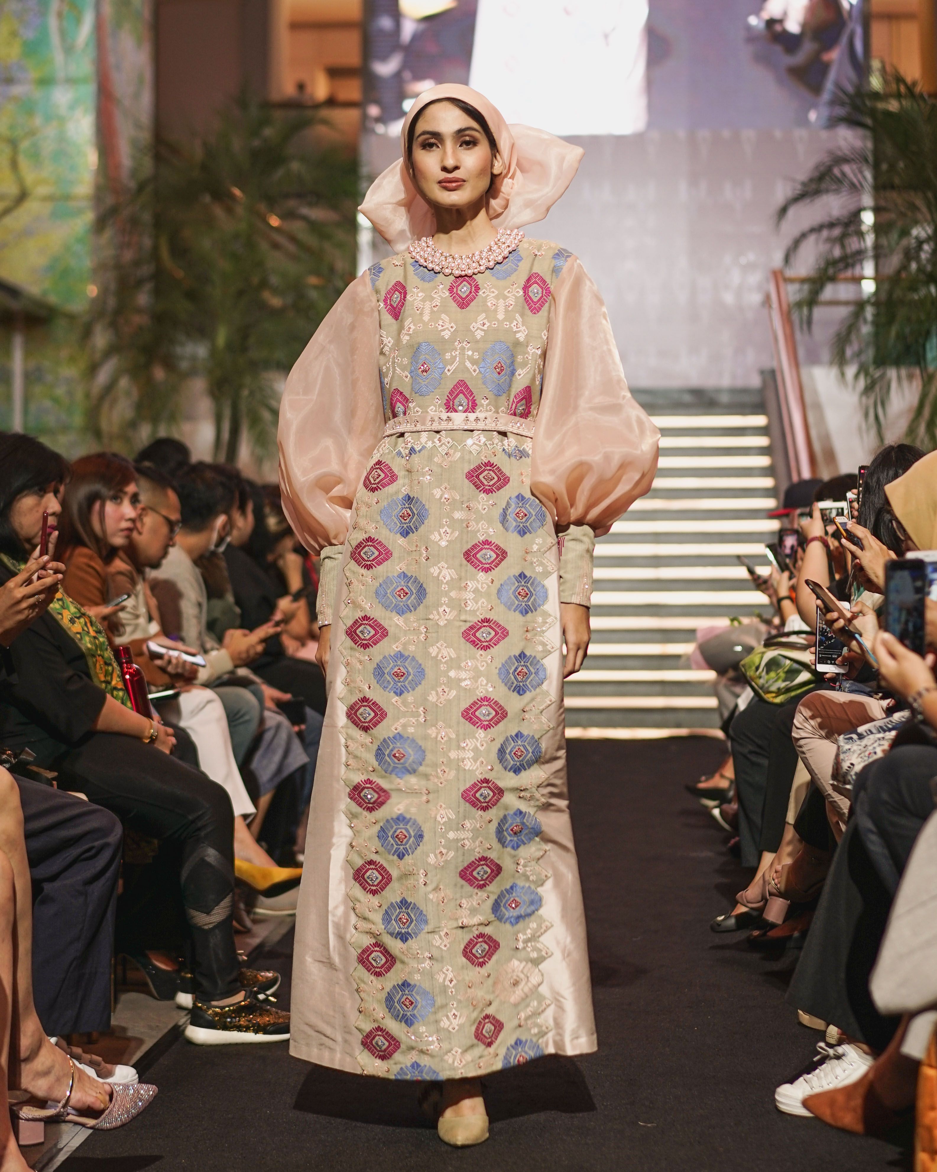 Dress Batik Bali Pastel