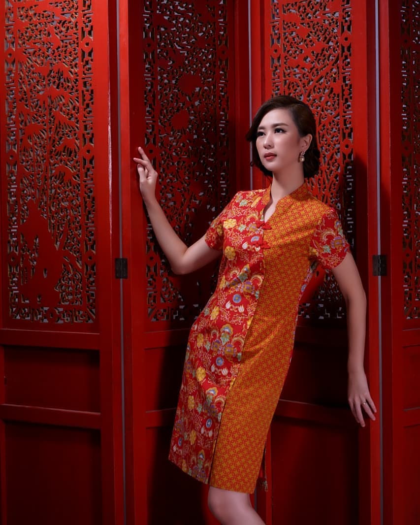 Dress Oranye Chiangi
