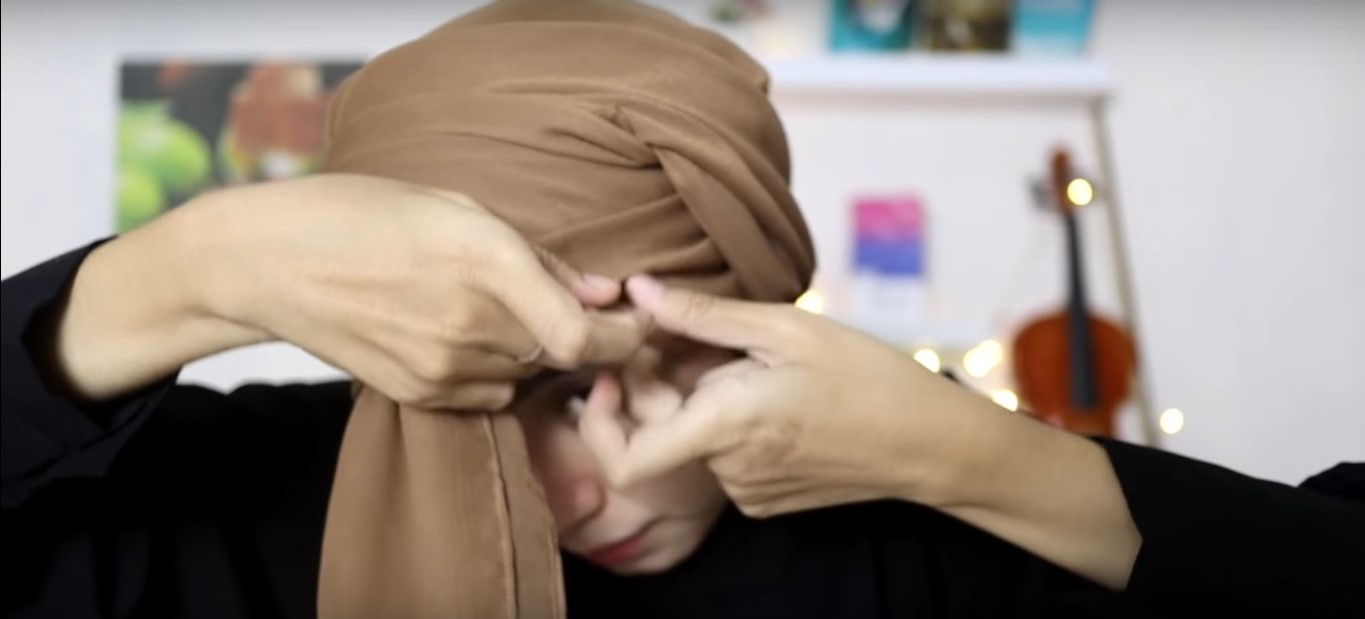 Tutorial Hijab Ke Pesta