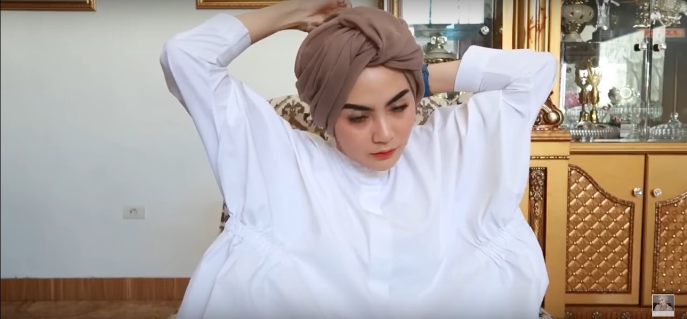 Tutorial Hijab Paris Turban