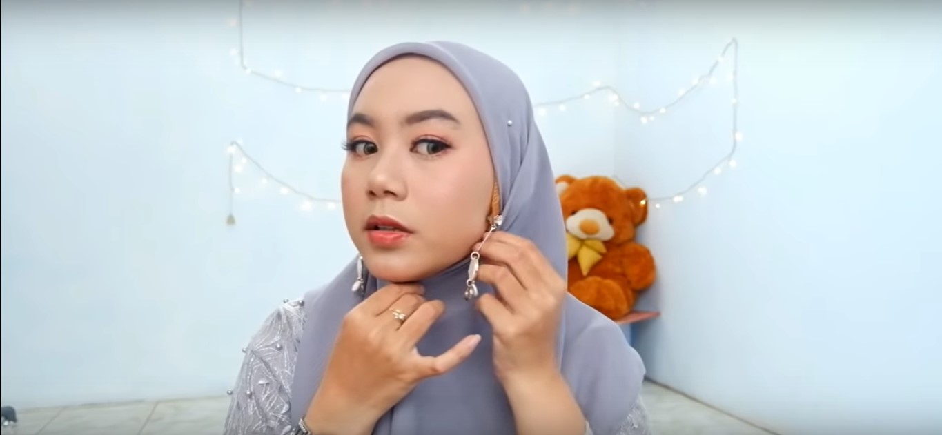 Tutorial Hijab Simple Pashmina