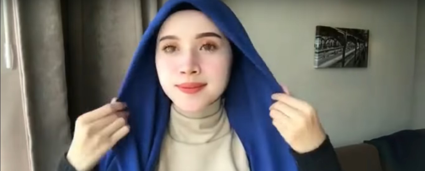 Tutorial Hijab Zoya Segitiga
