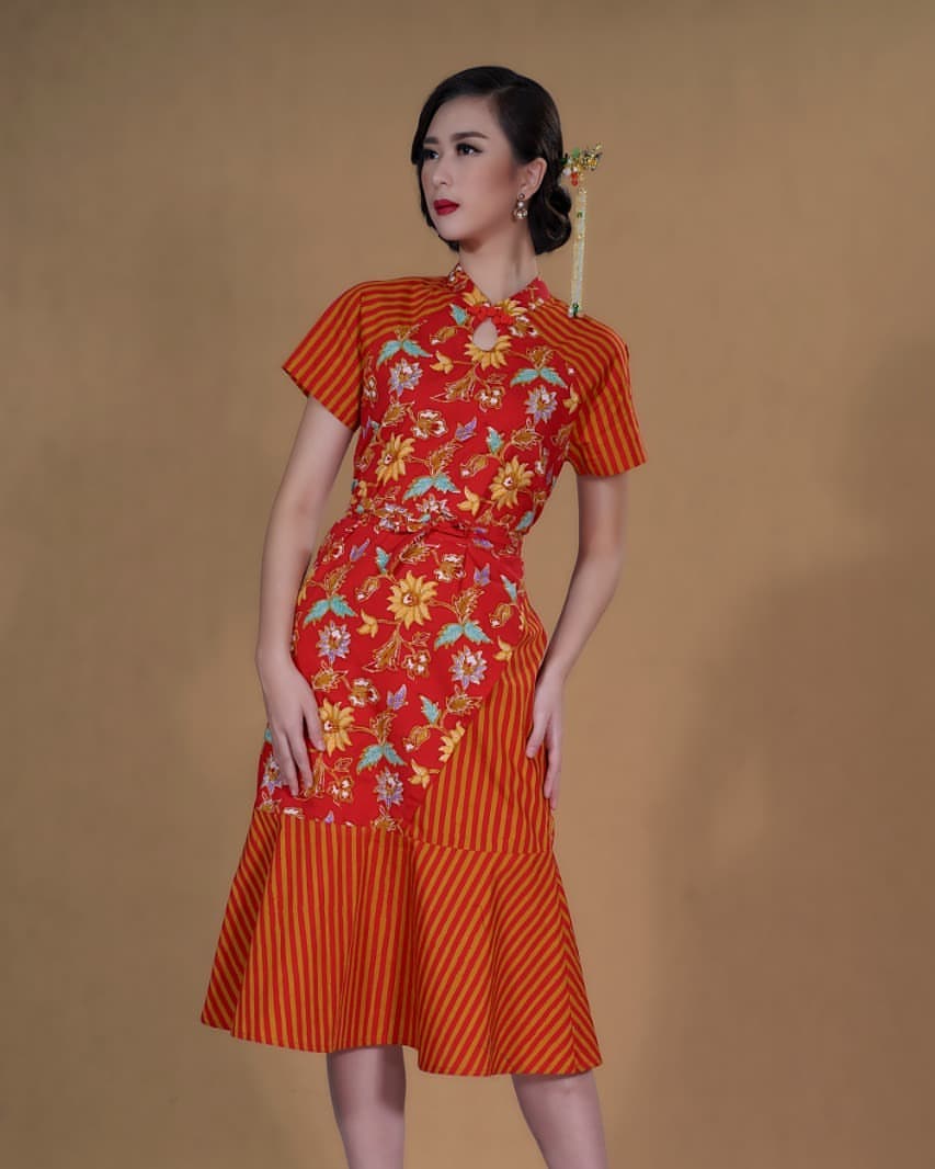 Baju Batik Keris Modern