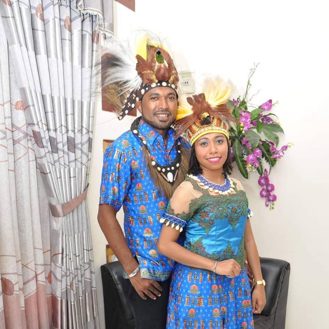 Batik Papua Kamoro Couple