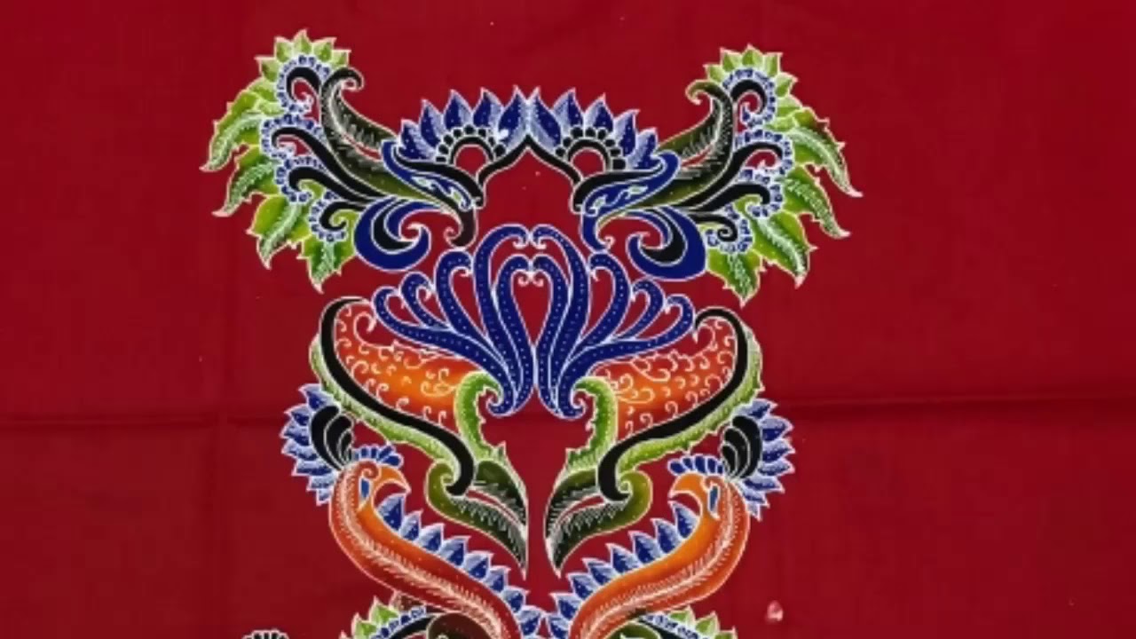 Batik Sumenep Warna Kombinasi