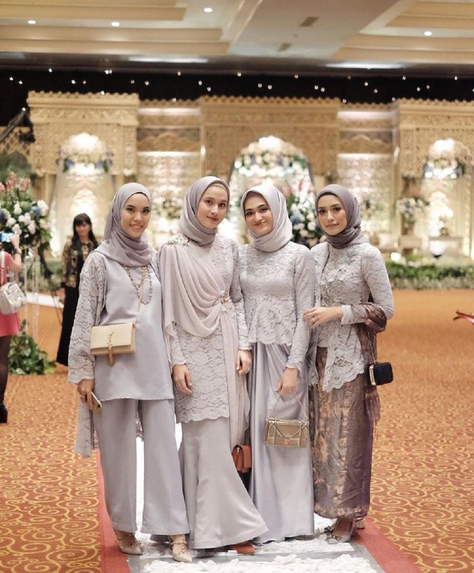 Seragam Kebaya Hijab Bridesmaid