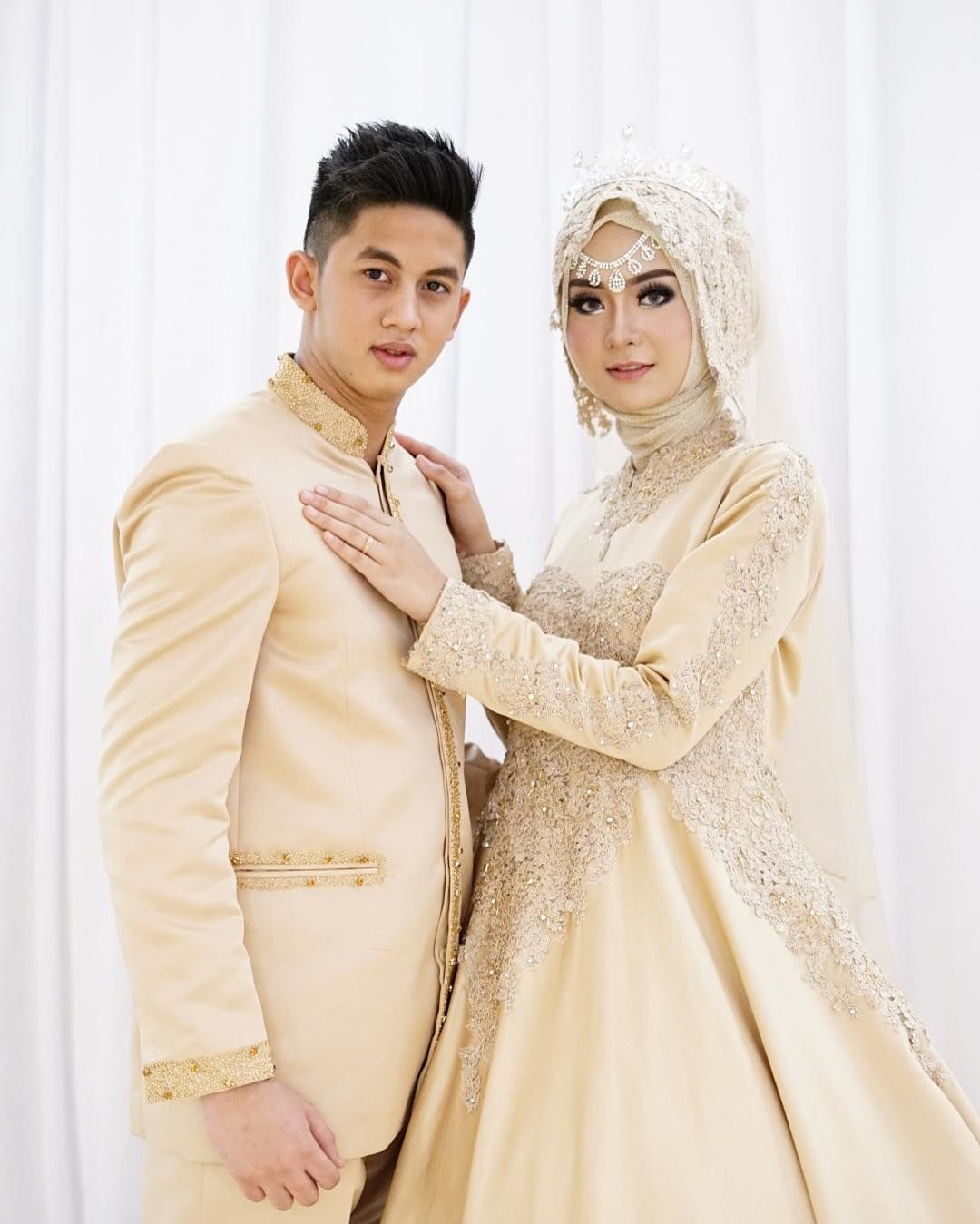 Model Gaun Wedding Muslimah