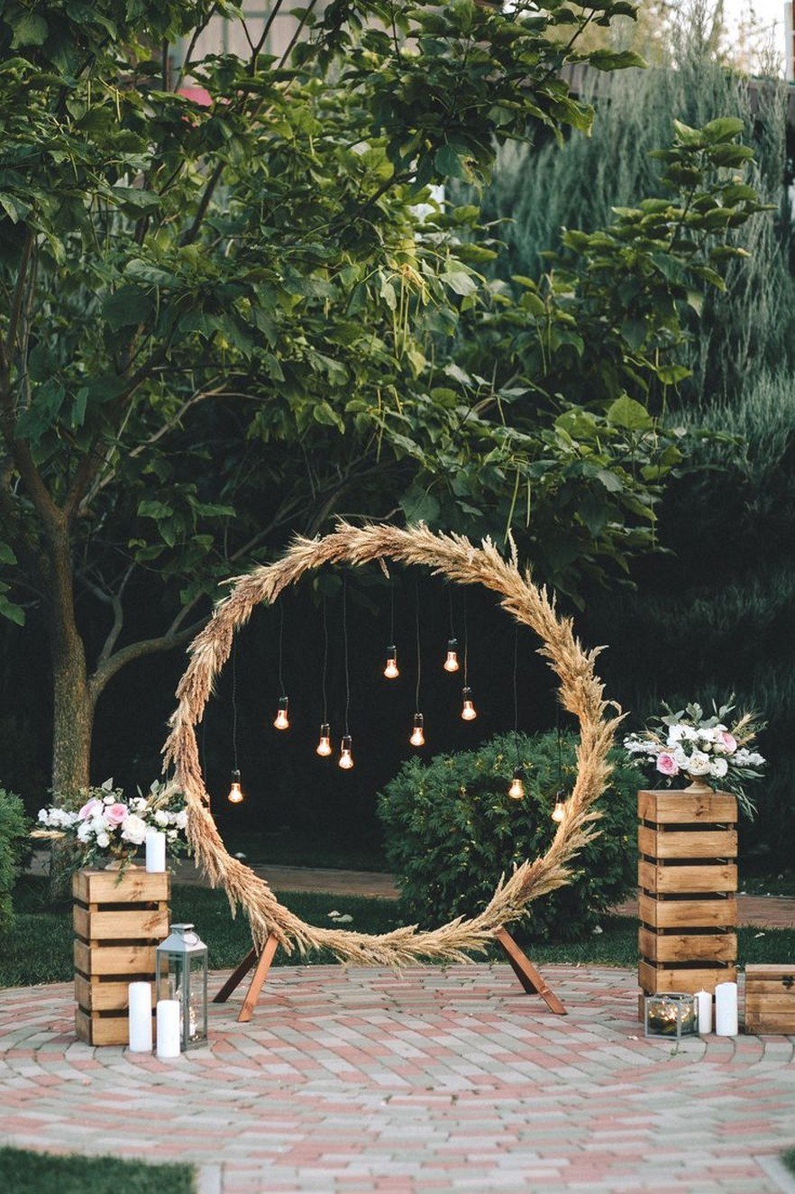 Photo Booth Wedding Decoration Simple