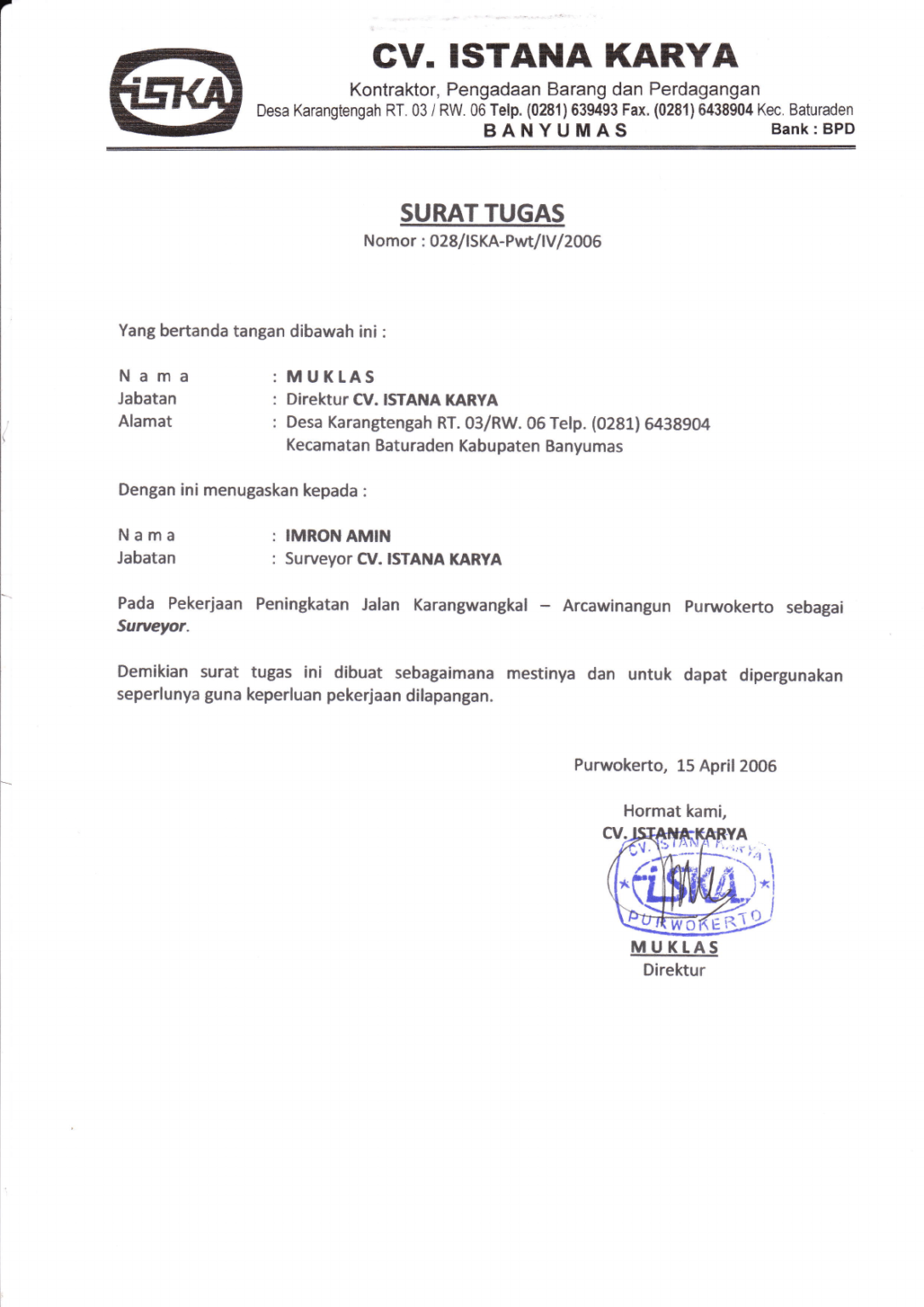 Lengkap Contoh Surat Tugas Untuk Berbagai Keperluan