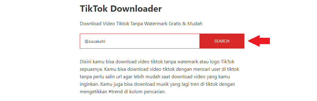 Menggunakan TikTok Downloader by Teknolagi 2