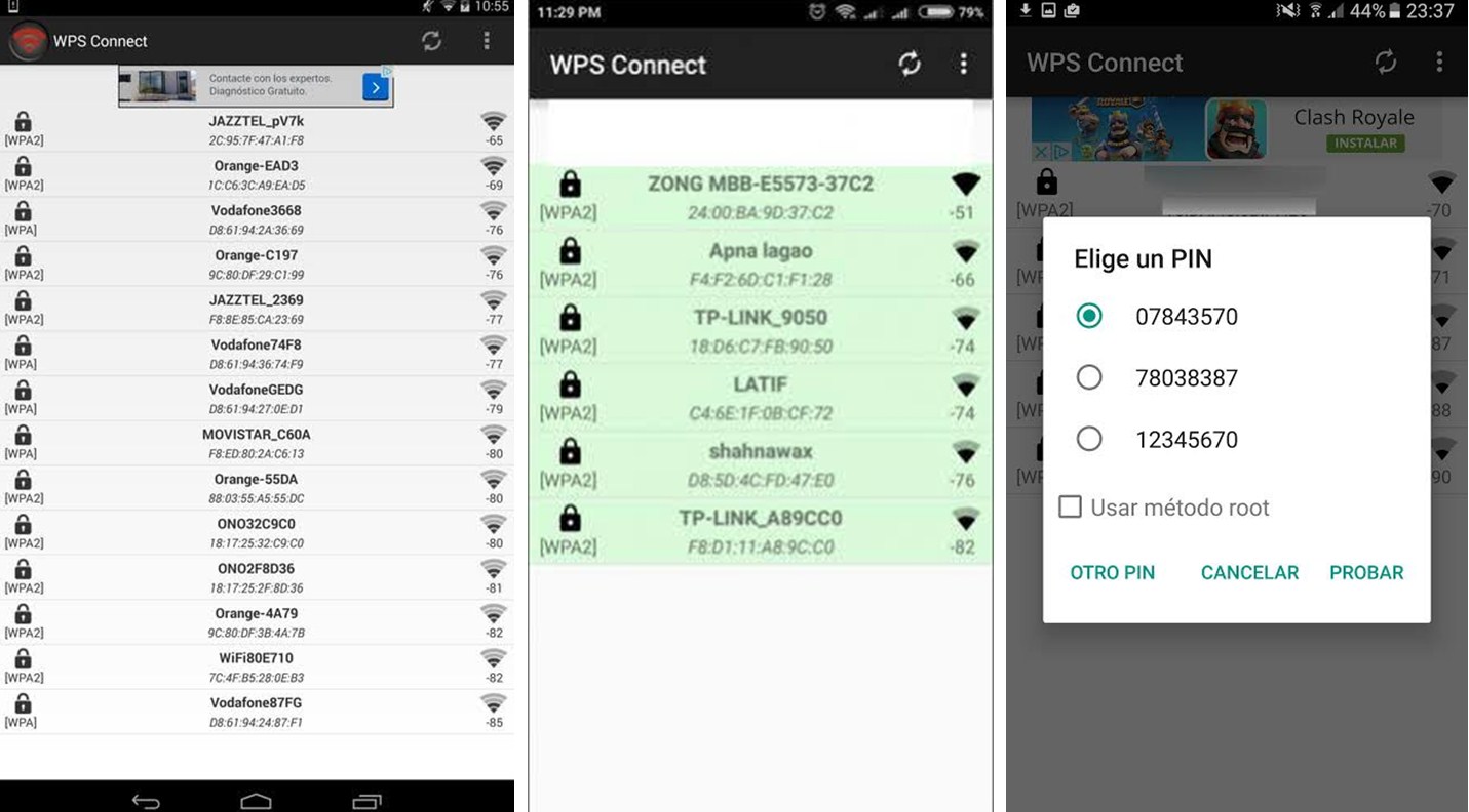 Aplikasi Pembobol WiFi WPS Connect