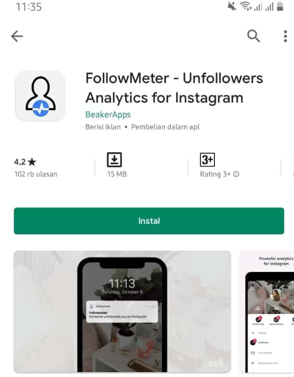 FollowMeter Instagram