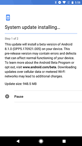 Cara Update Android Melalui OTA