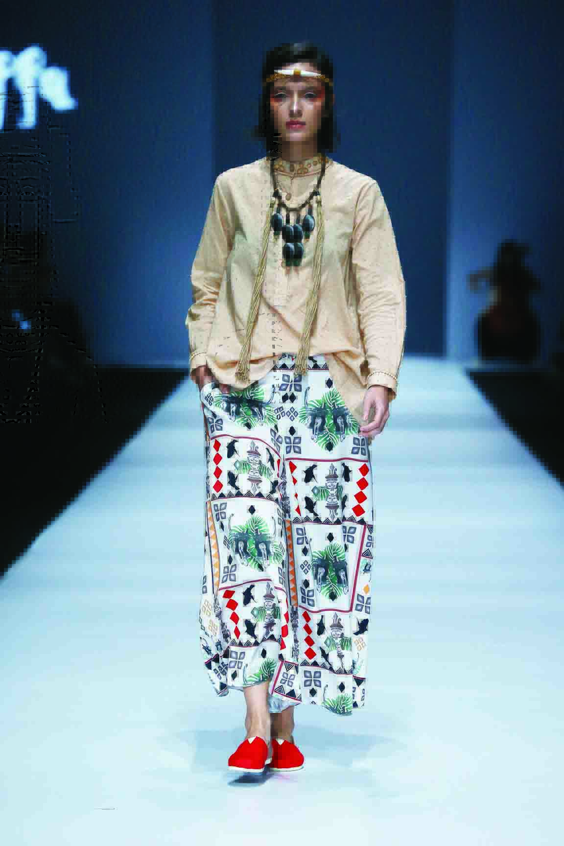 Baju Batik Kombinasi Etnic