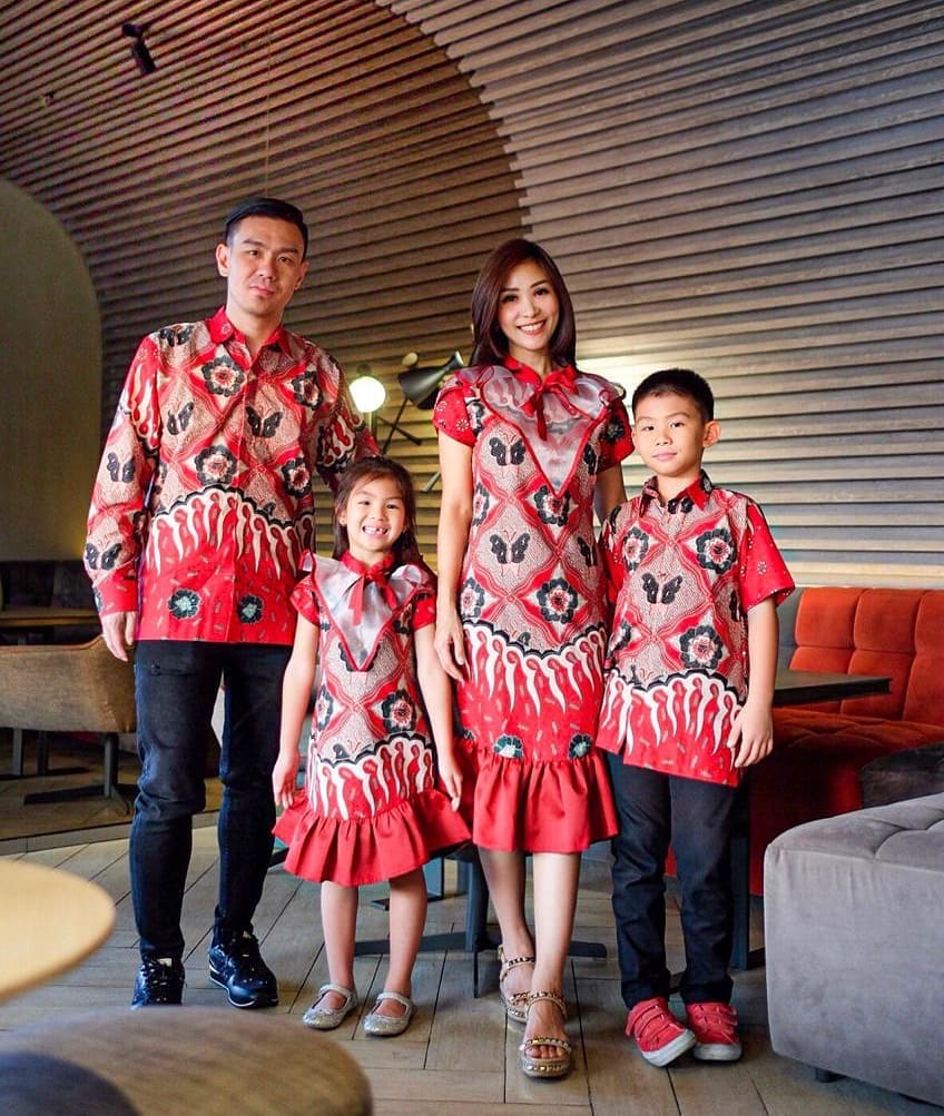 Batik couple keluarga