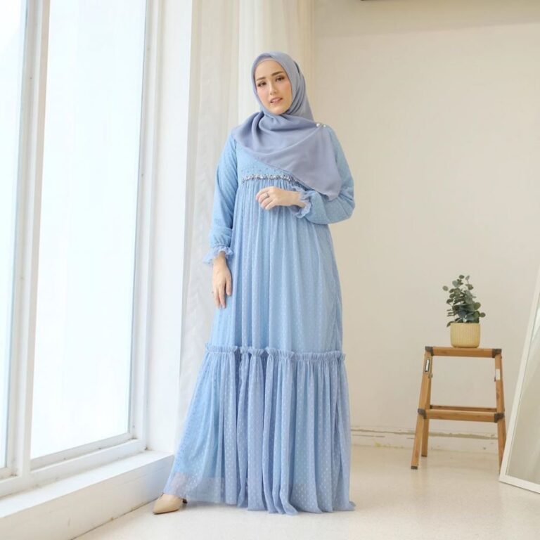 √ 30+ Model Gamis Balotelli Polos Kombinasi Terbaru 2020