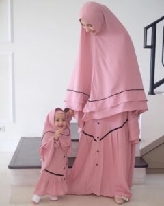 √ 30+ Model Gamis Balotelli Polos Kombinasi Terbaru 2020