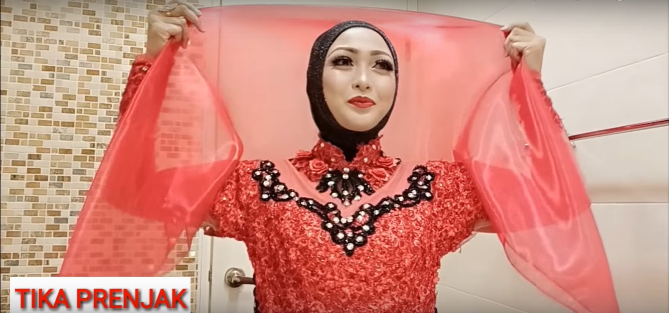 Tutorial Hijab Paris Untuk Kebaya
