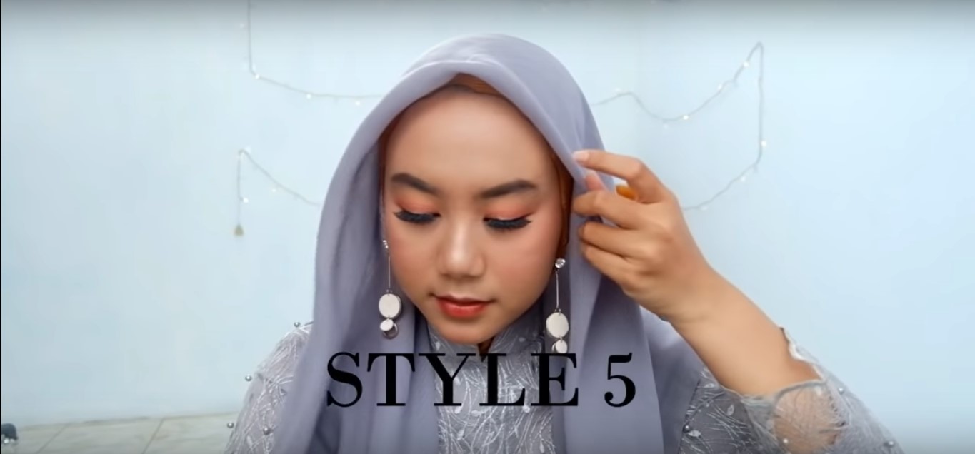 Tutorial Hijab Pashmina Simple Untuk Kuliah