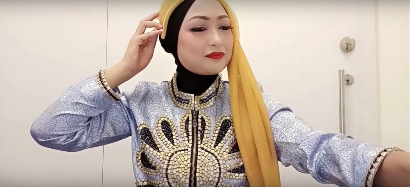 Tutorial Hijab Simple Untuk Kebaya