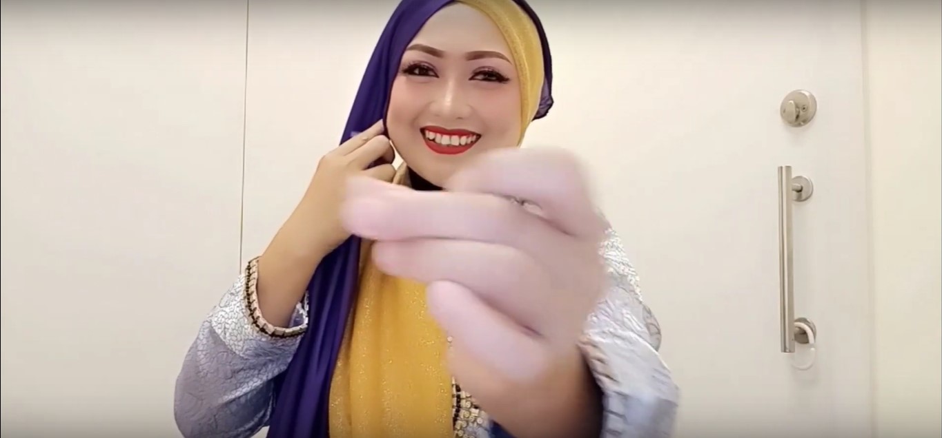 Tutorial Hijab Untuk Kebaya Kutu Baru