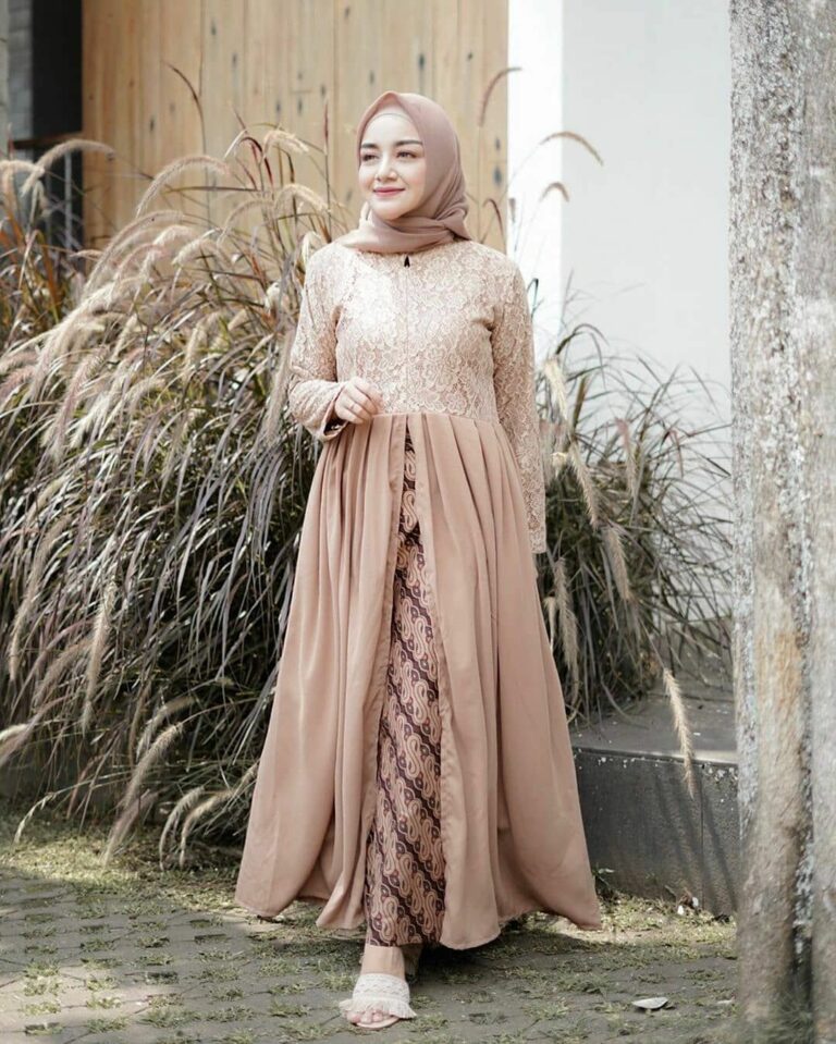 √ 45+ Model Baju Brokat Gamis Atasan Modern Terbaru 2020