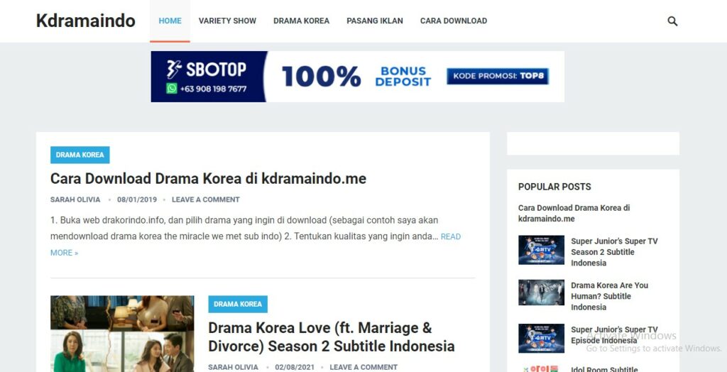 15 Situs Download Drama Korea Subtitle Indonesia Cara Downloanya