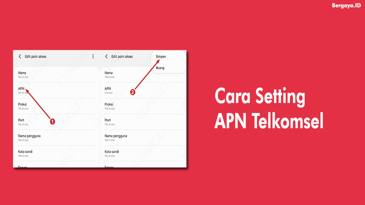 Cara Setting APN Telkomsel